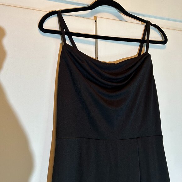 Birdy Grey A-line Cowl Neck Bridesmaid/ Prom Gown - Picture 7 of 12